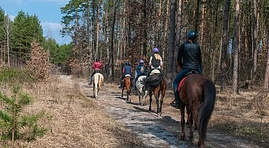 Horse riding routes in Sanabria